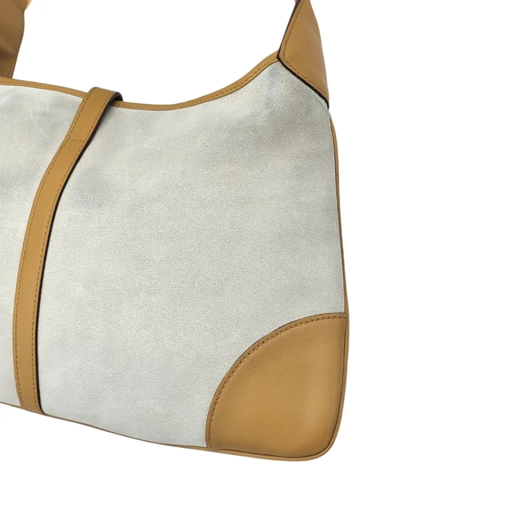 SOLD! Gucci Jackie Hobo Bag with Bamboo Handle Suede Leather - Picture 12 of 15
